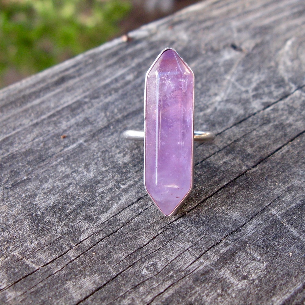 Vintage Amethyst Statement Ring - Picture 6 of 6